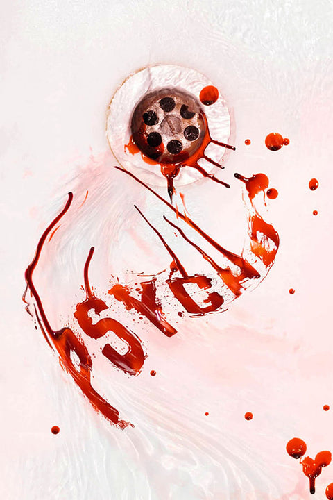 Poster Psicose - Psycho - Terror - Filmes