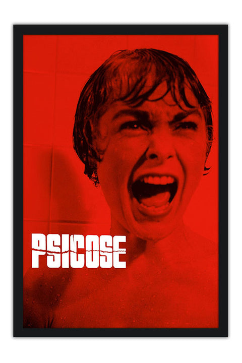 Poster Psicose - Psycho - Terror - Filmes