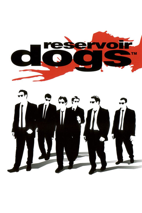Poster Cães de Aluguel - Reservoir Dogs - Tarantino / Vintage - Filmes