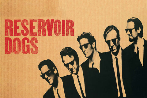 Poster Cães de Aluguel - Reservoir Dogs - Tarantino / Vintage - Filmes
