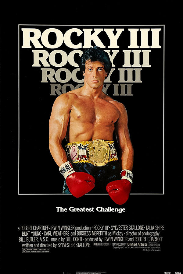 Poster Rocky III - Rocky 3 - Sylvester Stallone - Filmes