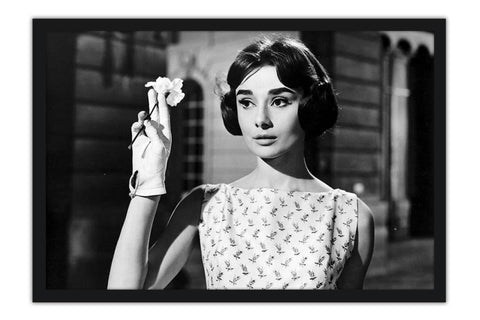 Poster Audrey Hepburn - Vintage - Retrô