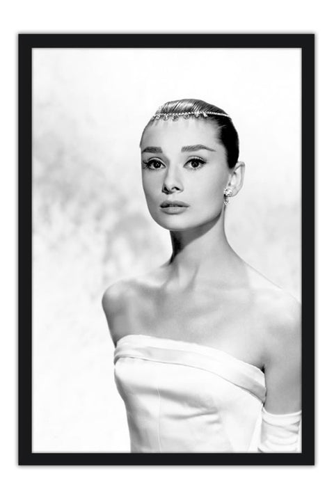 Poster Audrey Hepburn - Vintage - Retrô