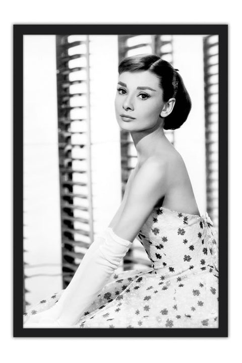Poster Audrey Hepburn - Vintage - Retrô