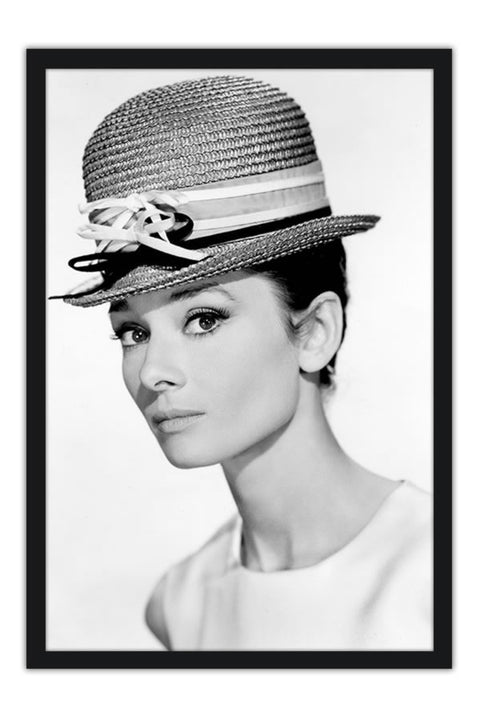 Poster Audrey Hepburn - Vintage - Retrô