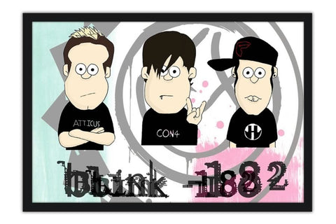 Poster Blink 182 - Bandas de Rock