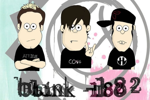 Poster Blink 182 - Bandas de Rock