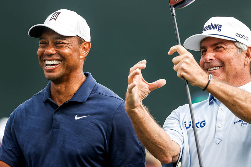 Poster Fred Couples e Tiger Woods - Golfe - Esportes