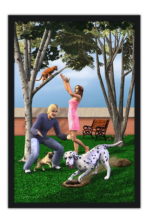 Poster Sims 2 Pets - Games