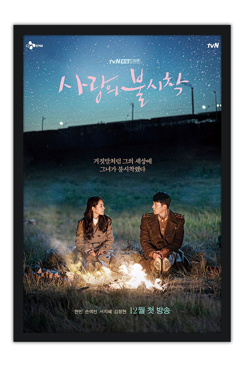 Poster Crash Landing on You - CLOY - Pousando no Amor - K-Drama - Séries