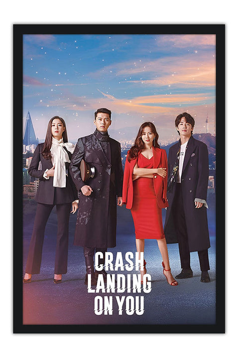 Poster Crash Landing on You - CLOY - Pousando no Amor - K-Drama - Séries