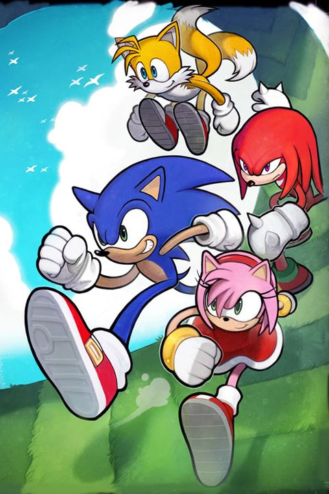 Poster Sonic Chronicles The Dark Brotherhood - Games