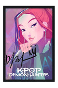 Poster K-Pop Demon Hunters - Guerreiras do K-Pop - K-Drama - Séries