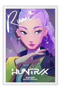 Poster K-Pop Demon Hunters - Guerreiras do K-Pop - K-Drama - Séries