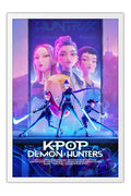 Poster  K-Pop Demon Hunters - Guerreiras do K-Pop - K-Drama - Séries