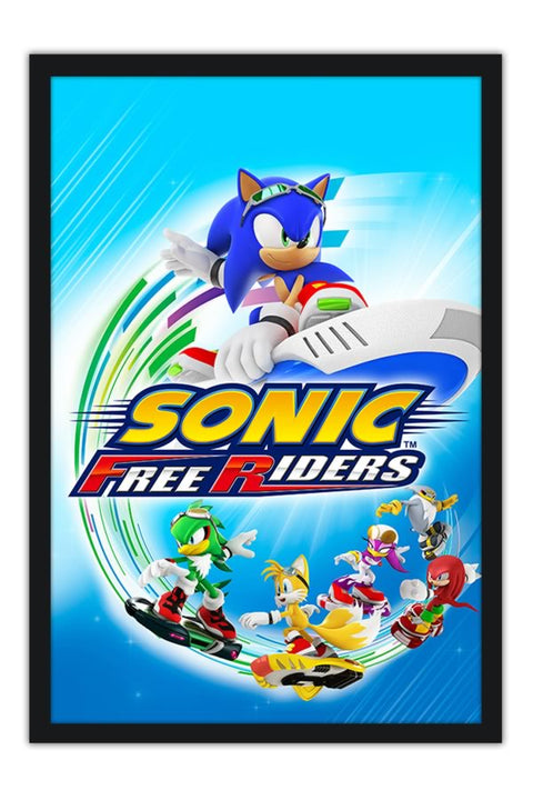 Poster Sonic Free Riders - Games