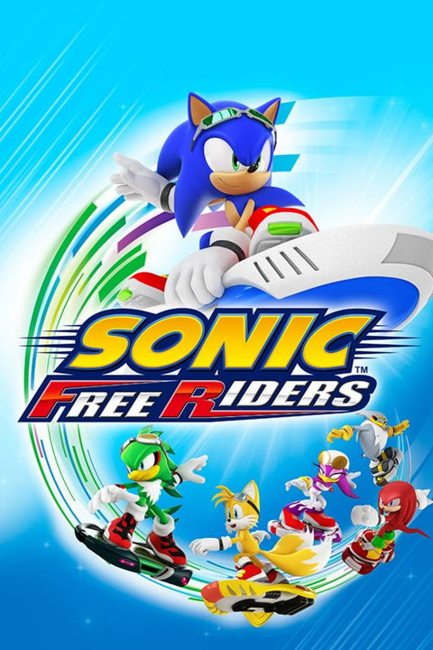 Poster Sonic Free Riders - Games