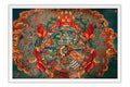 Poster  Roda do Dharma - Dharma Wheel - Budismo - Religiosos