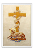 Poster Cordeiro de Deus no Altar da Cruz - Católicos - Religiosos
