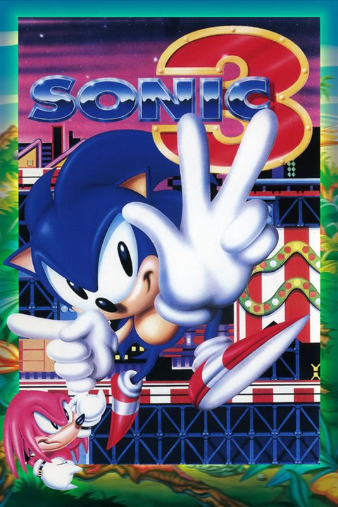 Poster Sonic 3 - Knuckles - Games