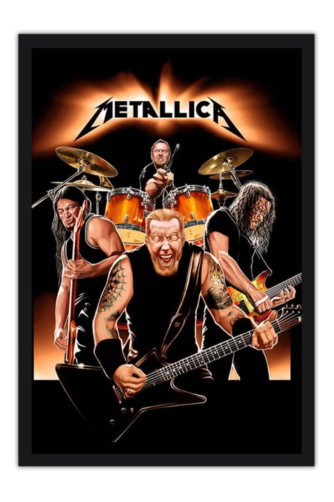 Poster Metallica - Bandas de Rock