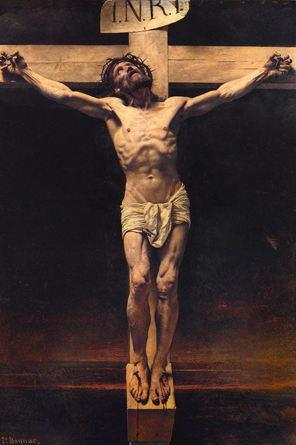 Poster Jesus Crucificado - INRI Cristo - Católicos - Religiosos