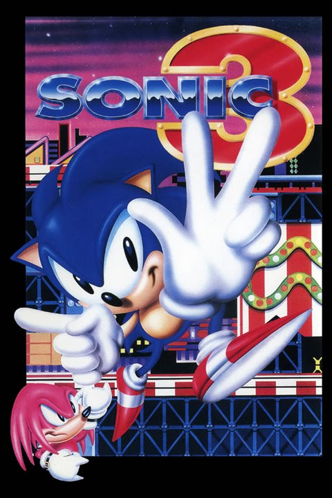 Poster Sonic 3 - Knuckles - Games