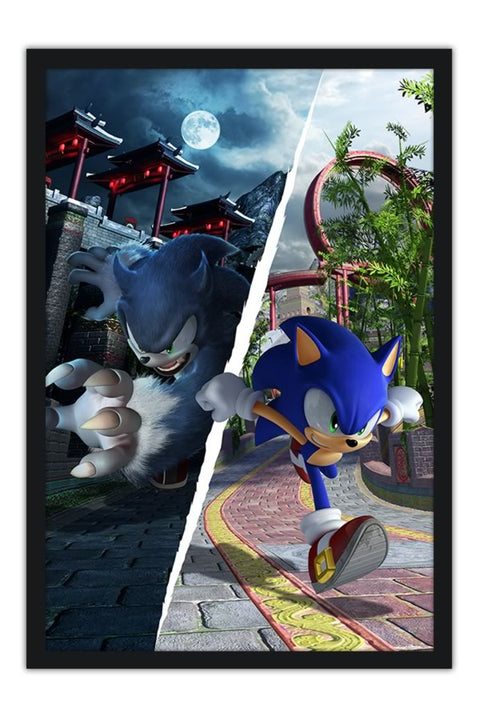 Poster Sonic Unleashed - Games