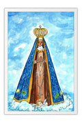 Poster  Nossa Senhora Aparecida - Santa Padroeira do Brasil - Católicos - Religiosos