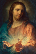 Poster Sagrado Coração de Jesus - Católicos - Religiosos