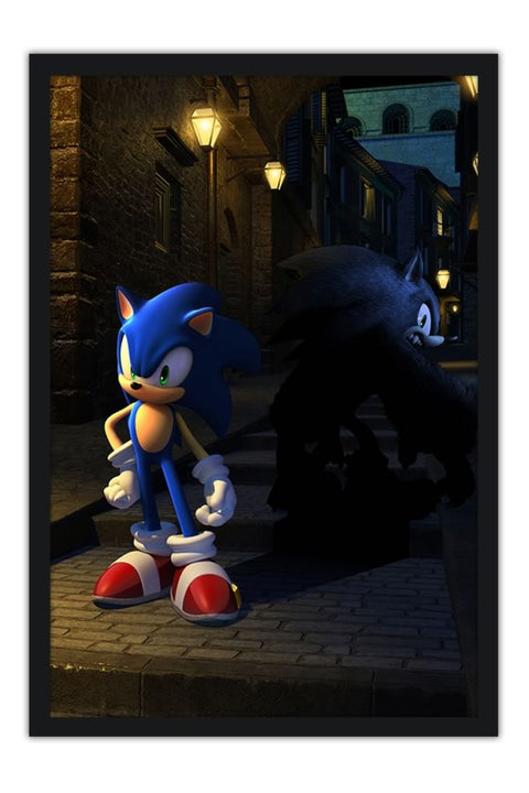 Poster Sonic Unleashed - Games