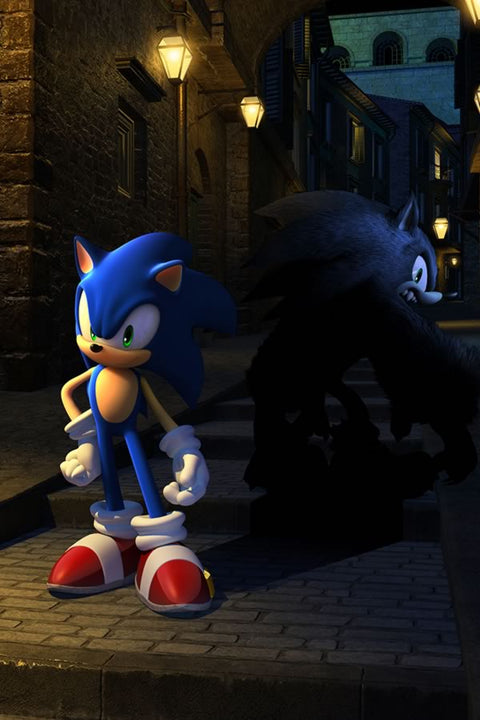 Poster Sonic Unleashed - Games
