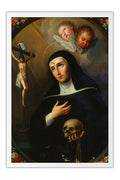 Poster Santa Rita de Cássia - Santos Católicos - Religiosos