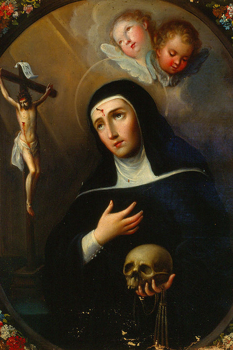 Poster Santa Rita de Cássia - Santos Católicos - Religiosos