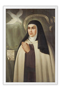 Poster Santa Teresinha de Jesus - Santos Católicos - Religiosos