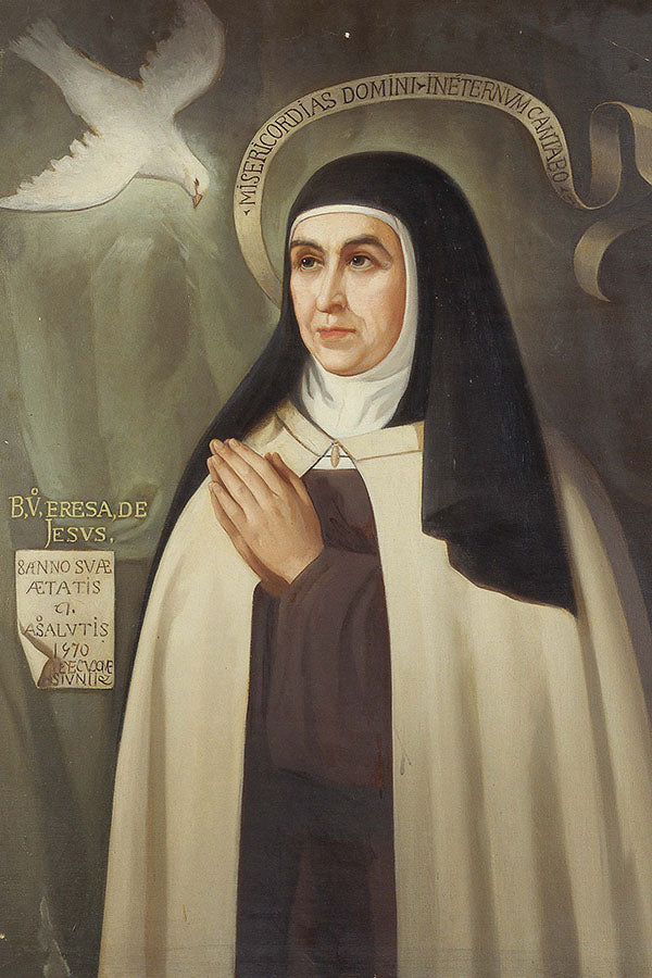 Poster Santa Teresinha de Jesus - Santos Católicos - Religiosos