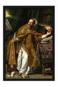 Poster Santo Agostinho - Santos Católicos - Religiosos
