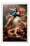 Poster São Miguel Arcanjo - Santos Católicos - Religiosos