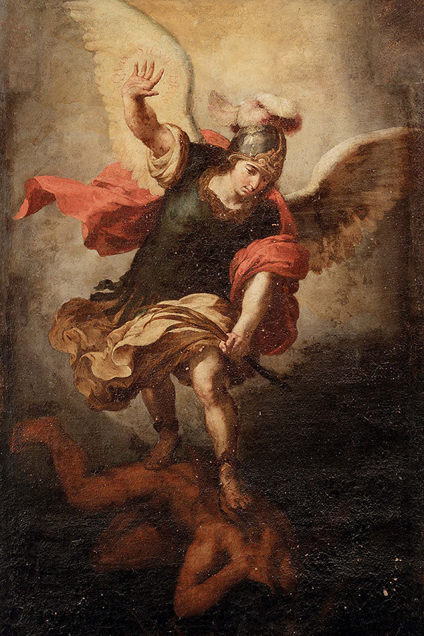 Poster São Miguel Arcanjo - Santos Católicos - Religiosos