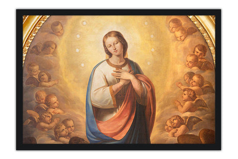 Poster Virgem Maria - Mãe de Deus - Católicos - Religiosos