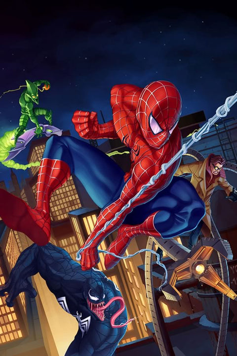 Poster Spider Man  - Games
