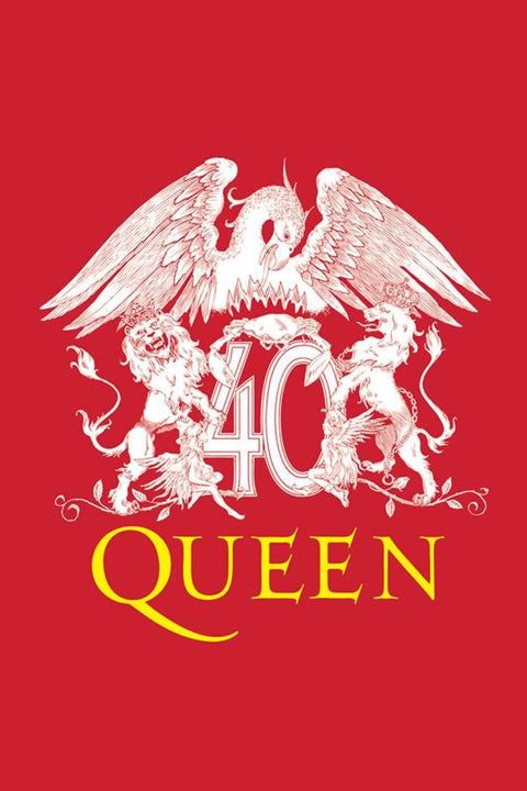 Poster Queen - Freddie Mercury - Bandas de Rock