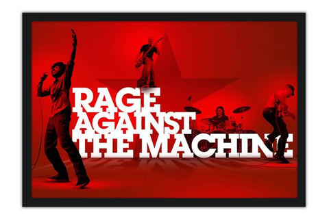 Poster Rage Against the Machine - Bandas de Rock