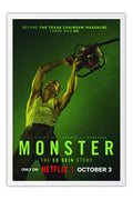 Poster Monster - A História de Ed Gein - True Crime - Séries