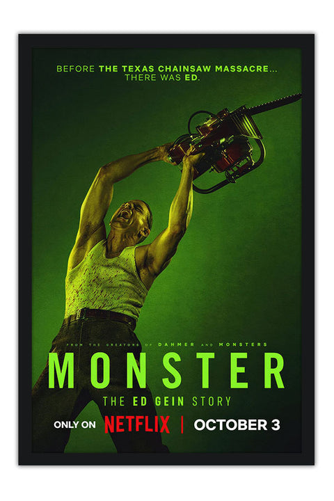 Poster Monster - A História de Ed Gein - True Crime - Séries