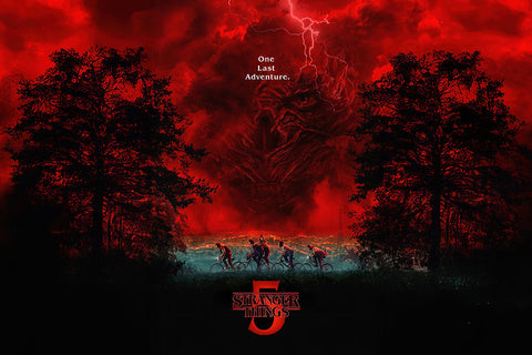 Poster Stranger Things 5 - A Última Aventura - Séries