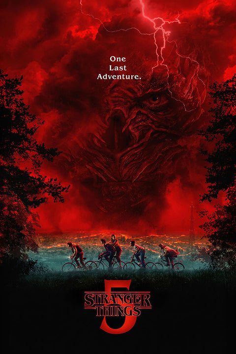 Poster Stranger Things 5 - A Última Aventura - Séries