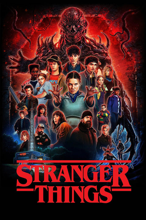 Poster  Stranger Things 5 - A Última Aventura - Séries