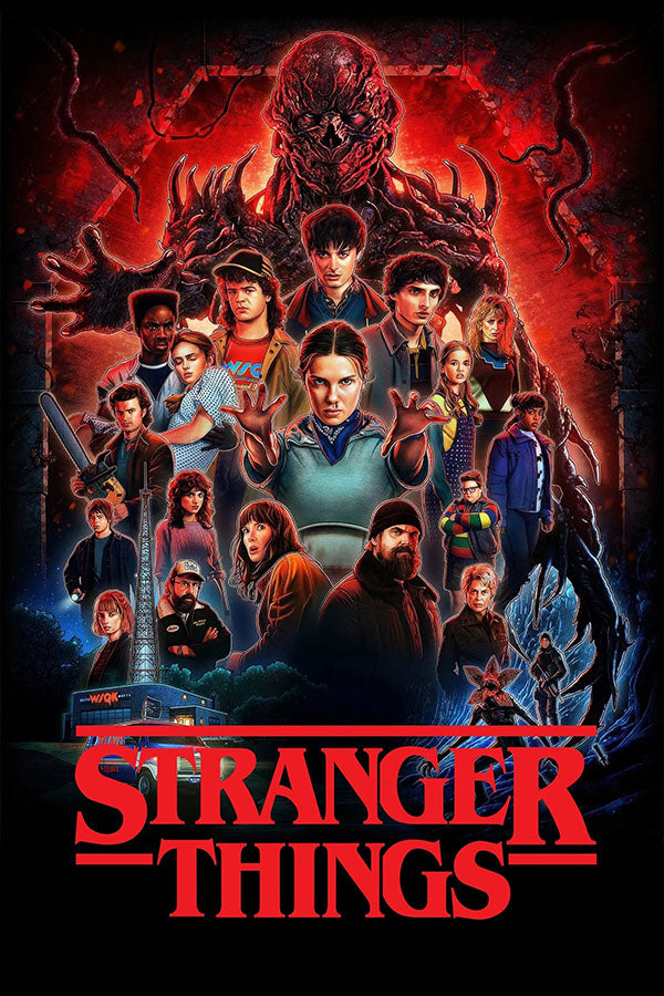 Poster  Stranger Things 5 - A Última Aventura - Séries