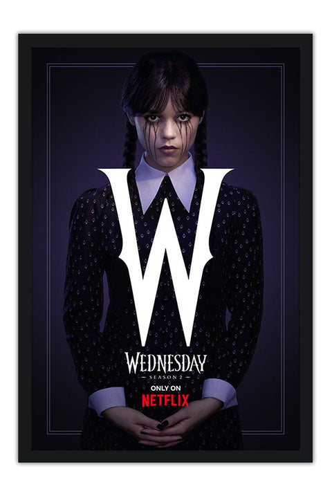 Poster Wandinha - Wednesday - Séries